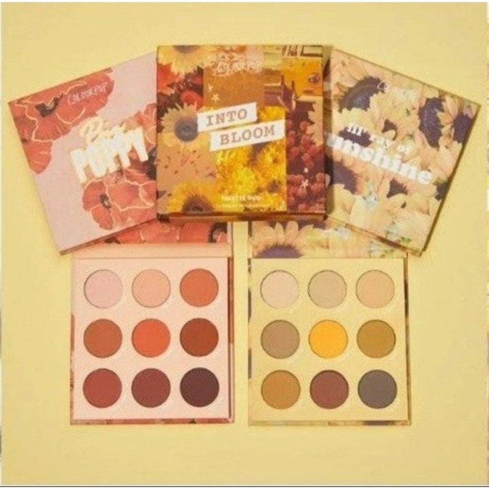 Colourpop Into Bloom Palette Duo
